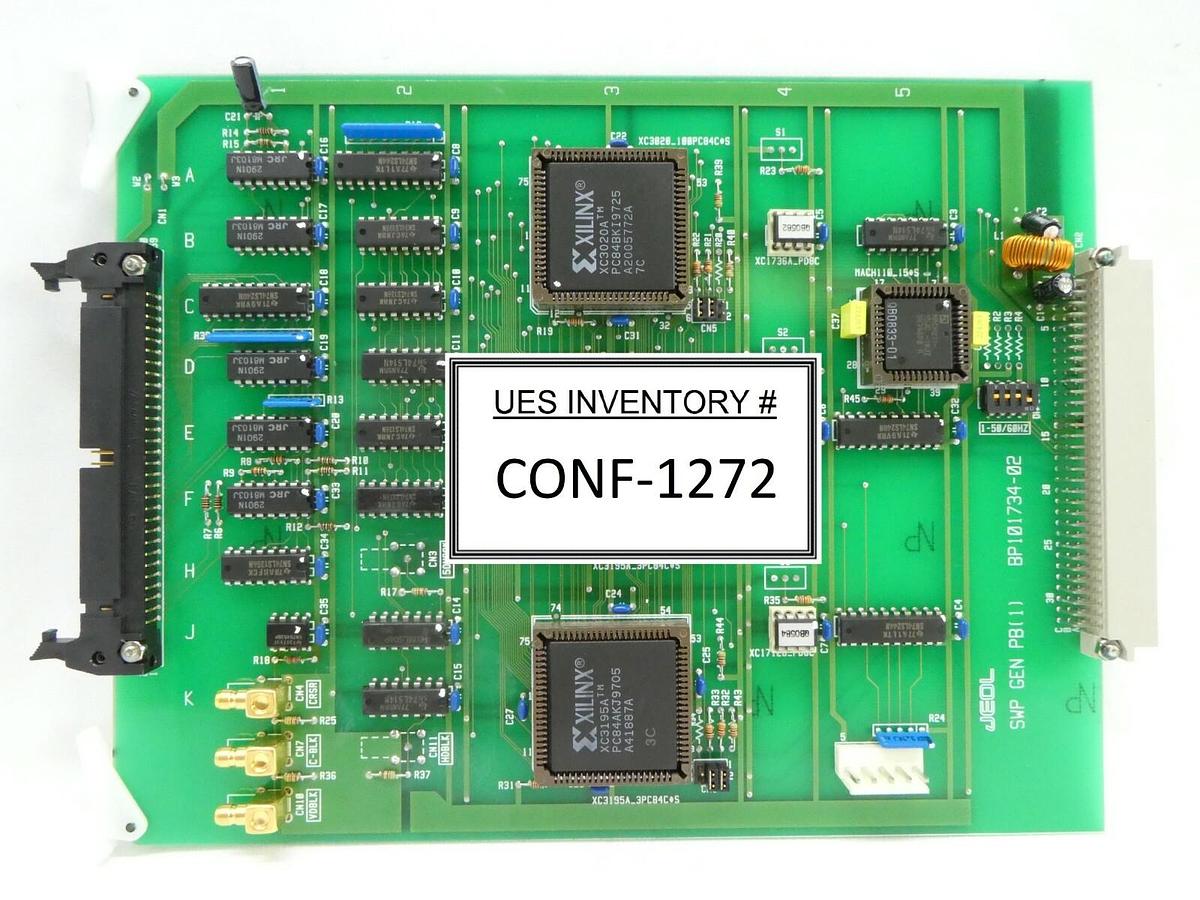 Used JEOL BP101734-02 SWP GEN PB(1) PCB Card JWS-2000 Wafer Review SEM Working