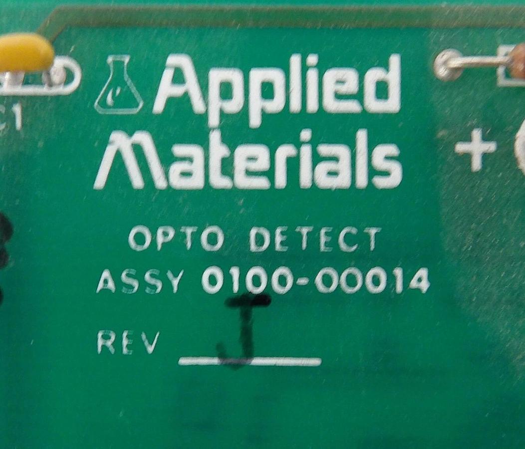 Used AMAT Applied Materials 0100-00014 Opto Detect PCB Working Surplus