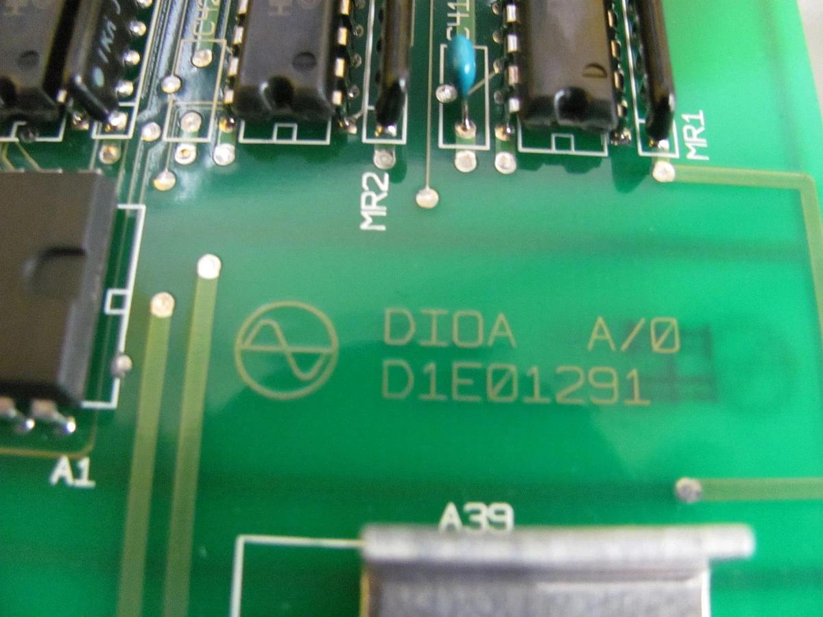 Used Kokusai Vertron D1E01291 Interface PCB Card VME DIOA A/0 Working Surplus
