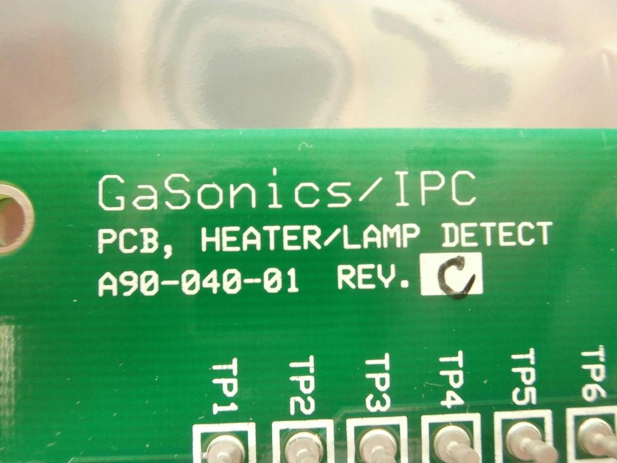 Used GaSonics/IPC A90-040-01 Heater/Lamp Detect Board PCB Used Working
