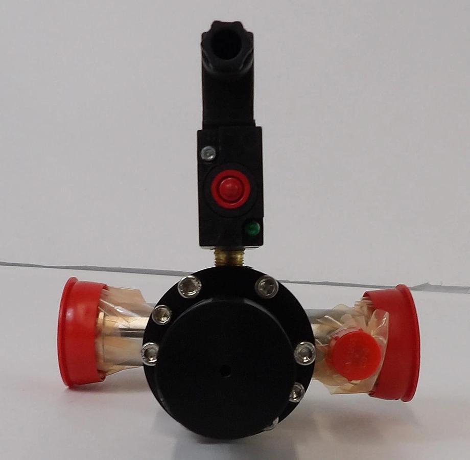 Used MDC Vacuum Products 321053 Angle Valve KIV-100-P Reseller Lot of 3 Working