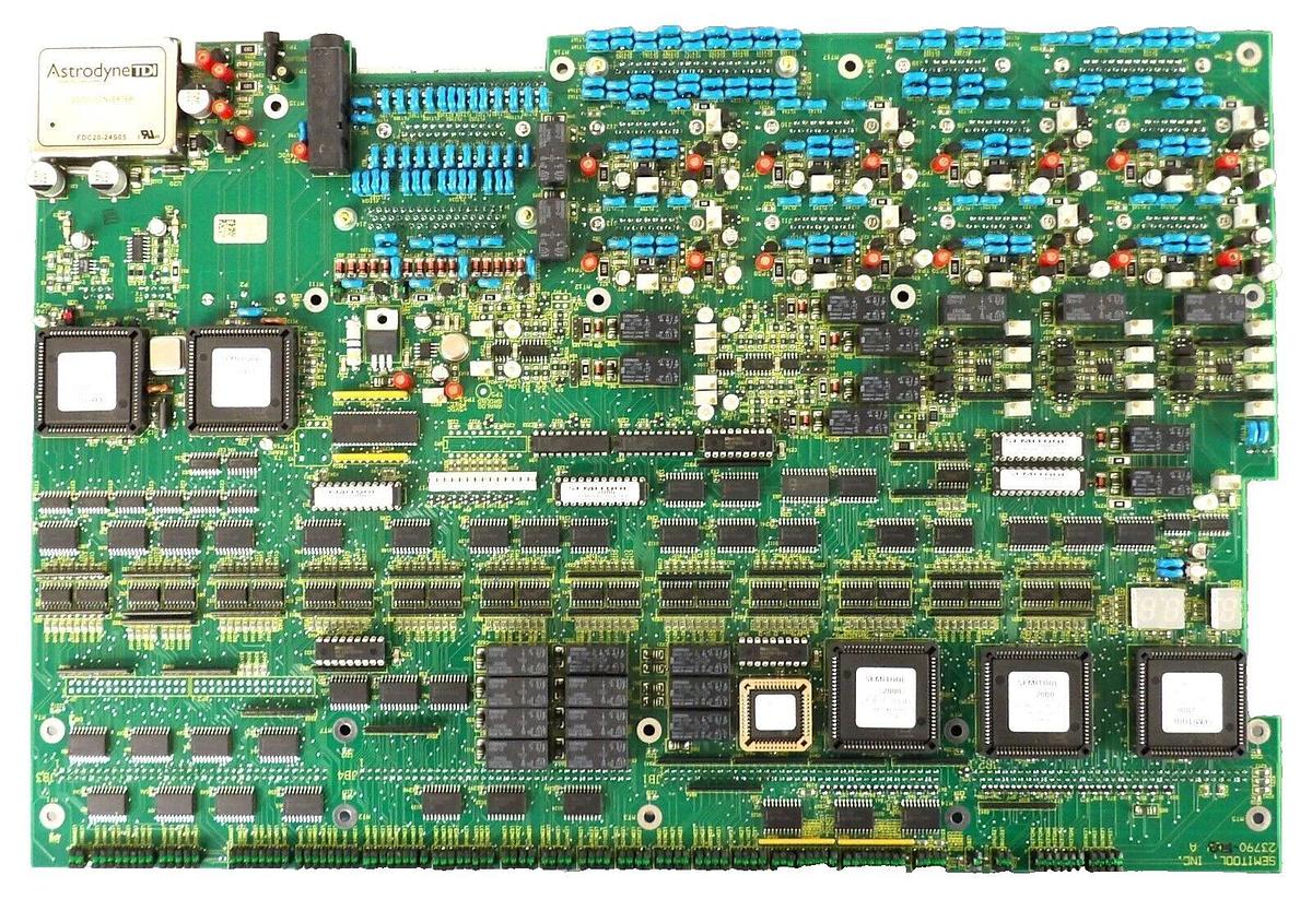 Used Semitool 23790-503 Chemical Delivery I/O Block PCB Board 23790 Working Surplus