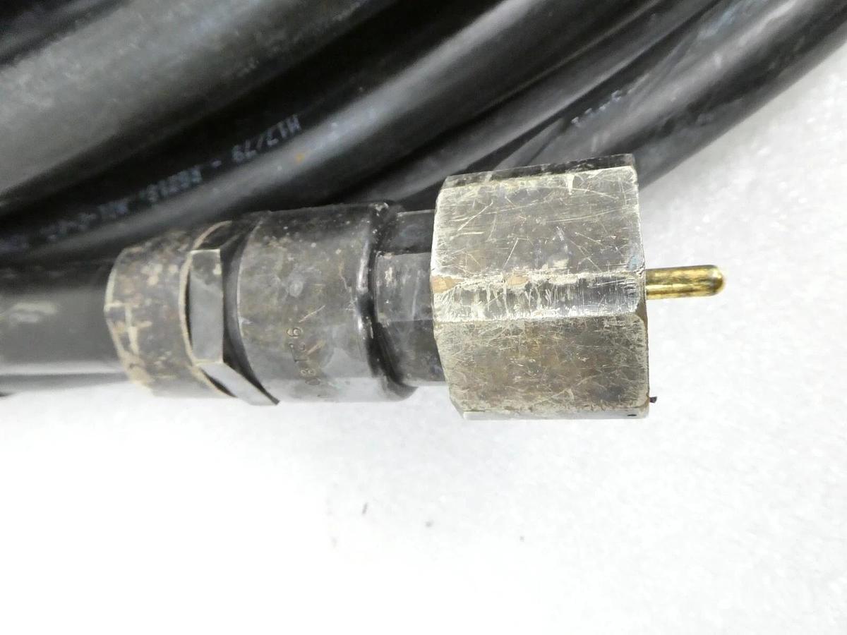 Used Microwave Systems M17/79-RG218 RF Coaxial Cable RF Working Surplus