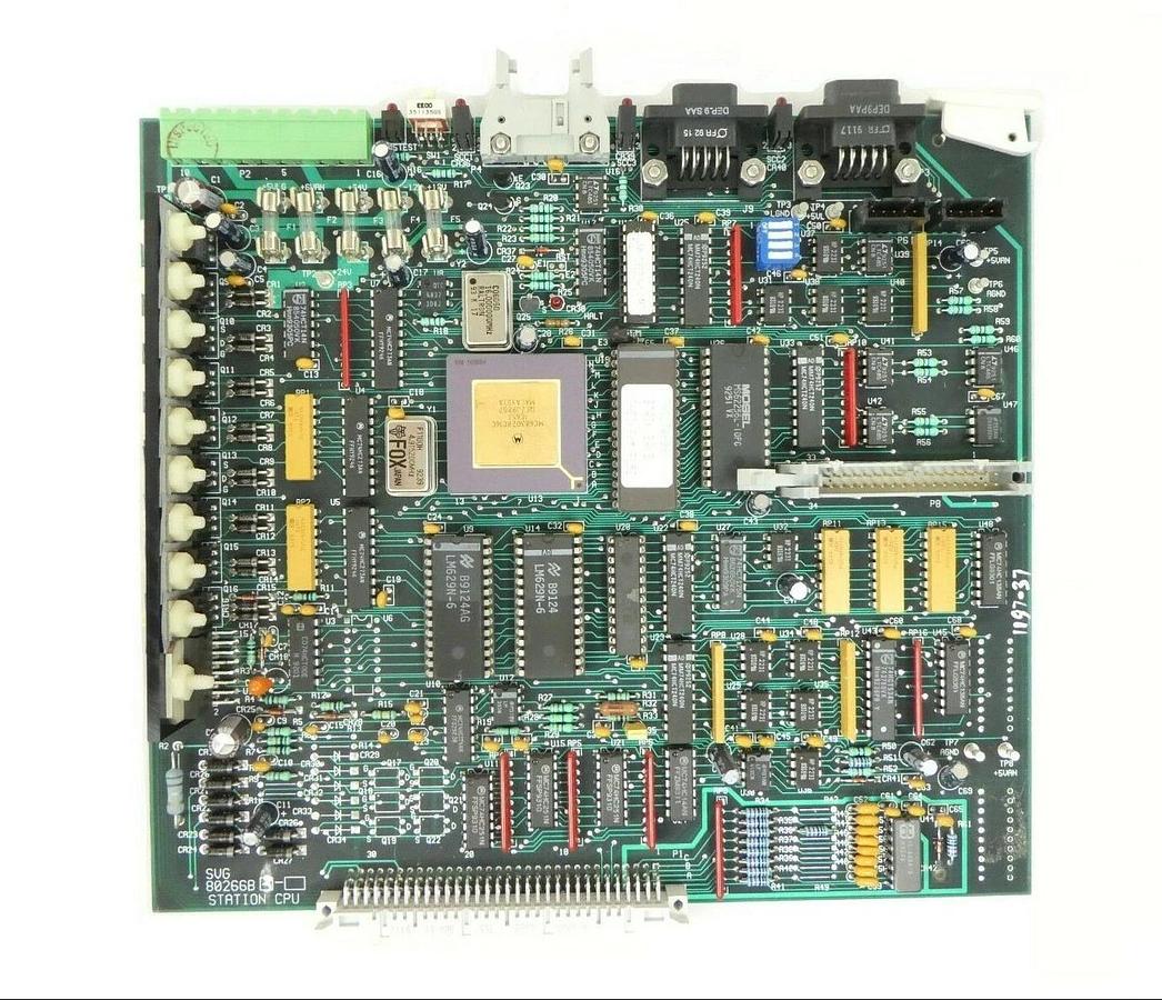 Used SVG Silicon Valley Group 80266B3-01 Stack Bake Station CPU PCB Card 90S As-Is