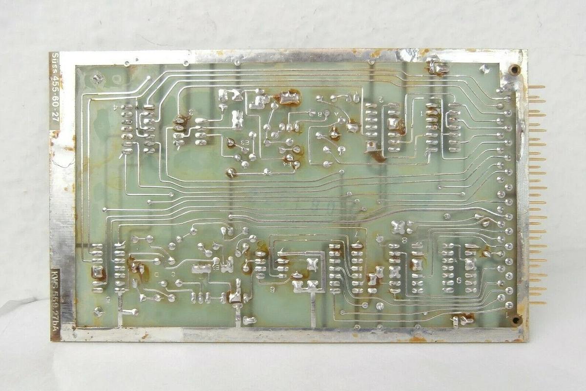 Used Karl Suss 455-60-27 PCB Card 559.27bA MJB 55 Wafer Mask Aligner Working Surplus