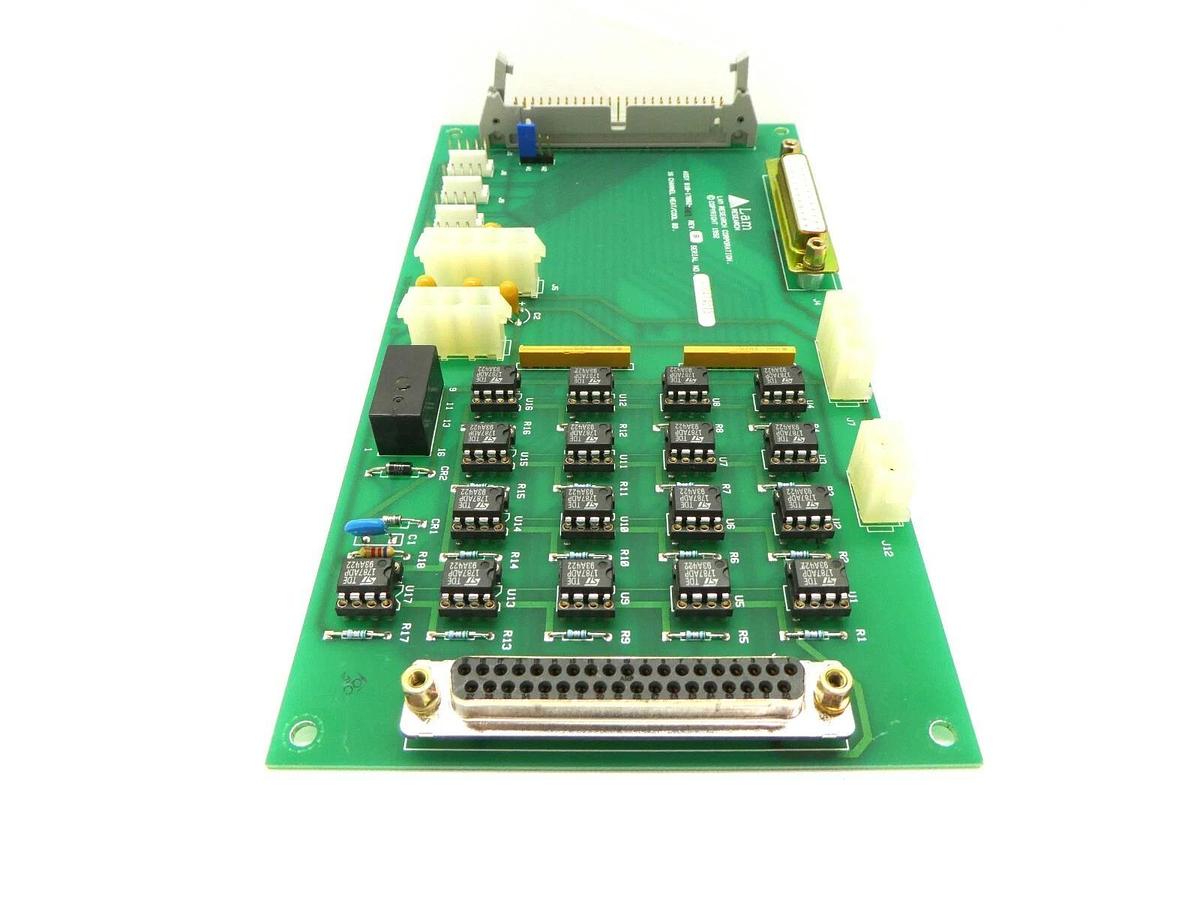 Used Lam Research 810-17082-001 16 Channel Heat/Cool Board PCB FPD Continuum Spare