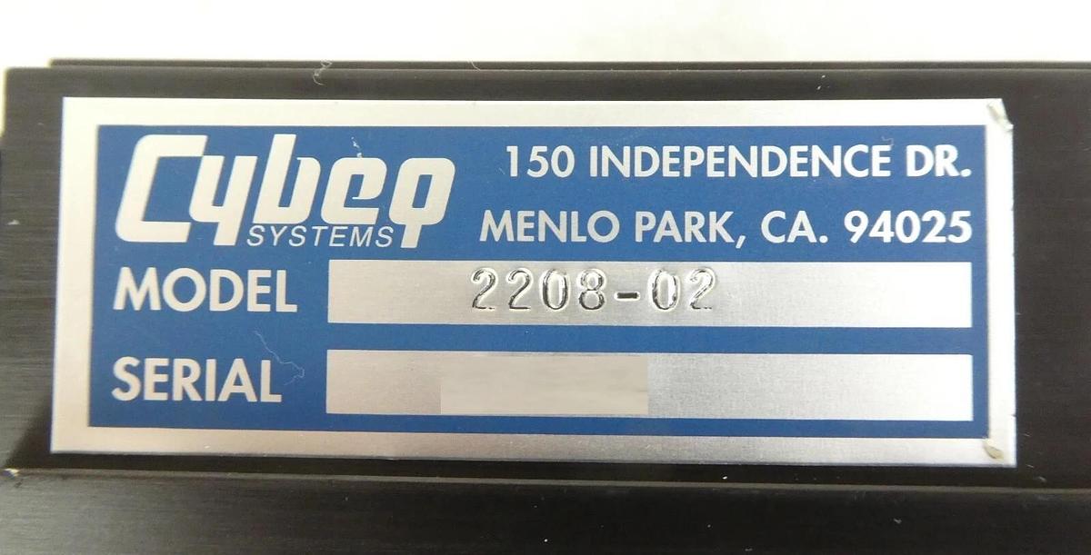Used Cybeq Systems 2208-02 Indexer Handler Assembly Module Surplus