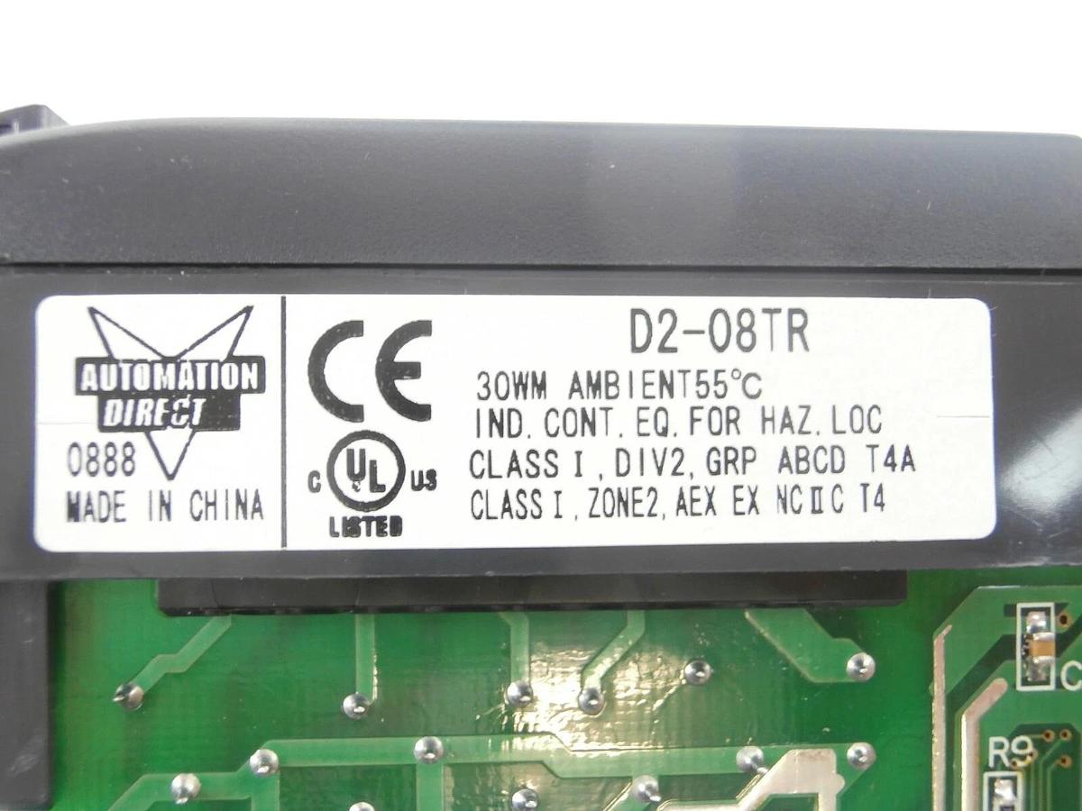 Used Automation Direct D2-09B-1 9-Slot PLC D2-250-1 DirectLOGIC 205 Koyo Working