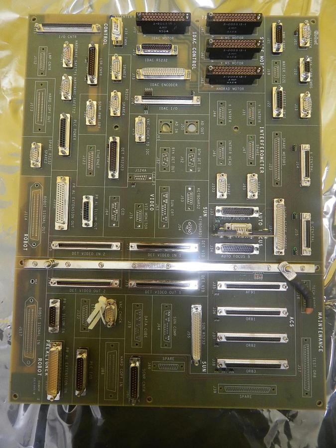 Used Orbot 710-26811-DD WFSCENTER Backplane PCB Board AMAT WF 736 DUO Used