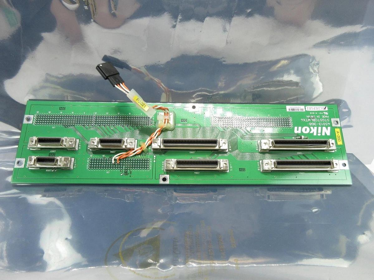Used Nikon 4S013-368 Backplane Interface Board PCB STGSTCBLWTX4 NSR-S307E Used