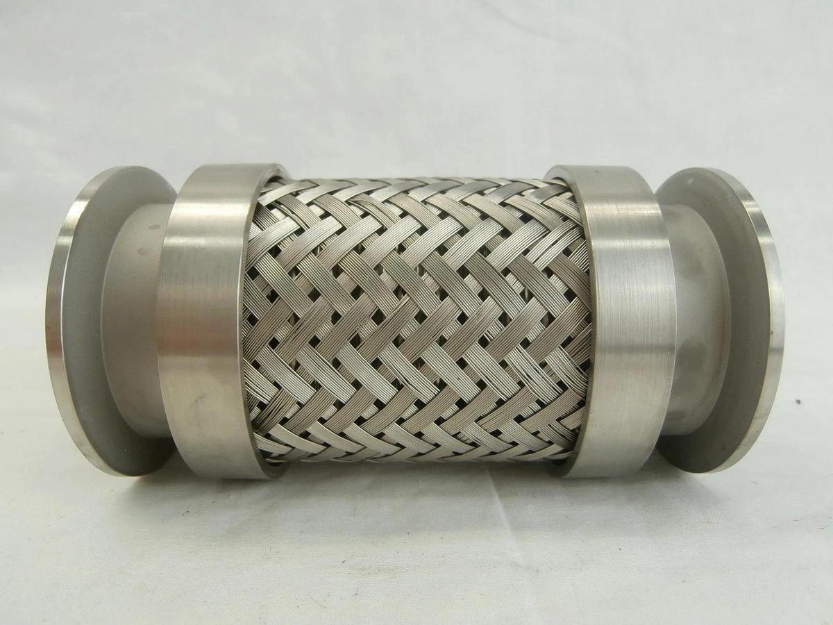 Used Edwards C10517294 Braided Flexible Pipeline Bellows 5.5" NW50 Used Working