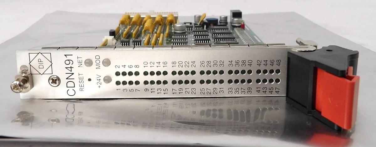 Used DIP 15049105 DeviceNet I/O PCB Card CDN491 AMAT 0190-04457 Working Surplus