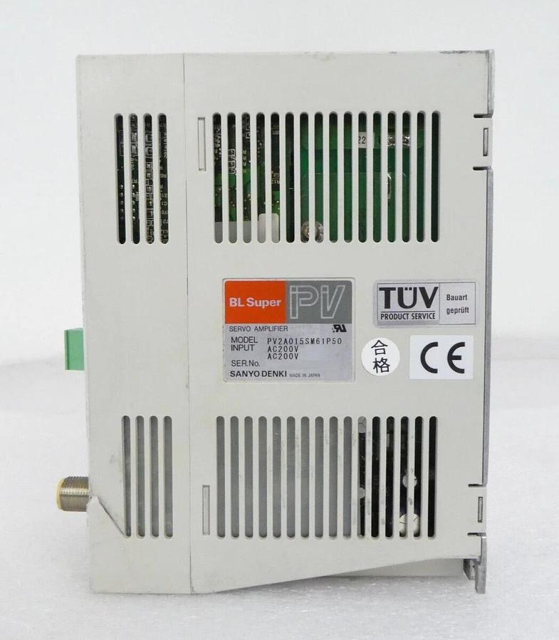 Used Sayno Denki BL Super PV Servo Drive Lot of 5 PV2A015SM61P50 Working Surplus