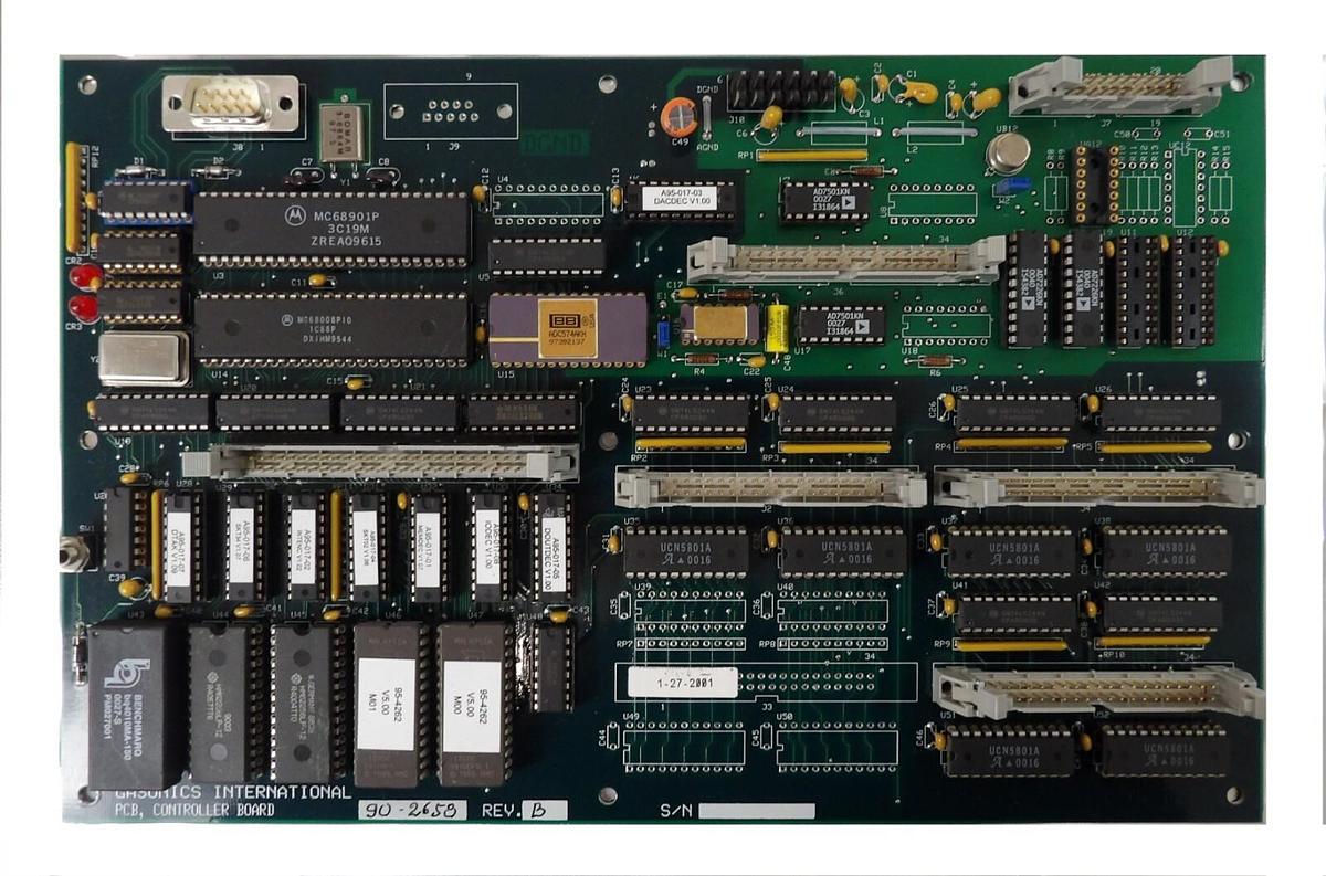 Used Gasonics International 90-2658 PCB Controller Board Working Surplus