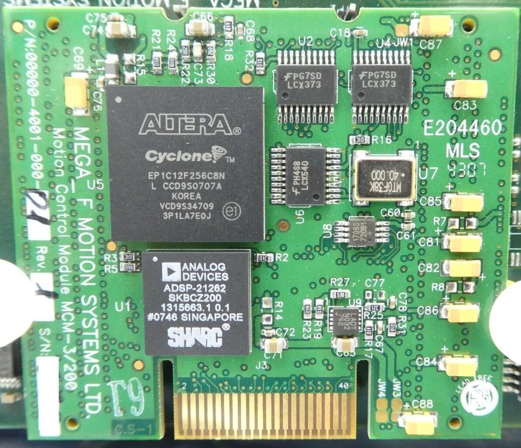 Used Mega_F Motion Systems 00120-2000-000-01 Motion Controller PCB Card Working Spare