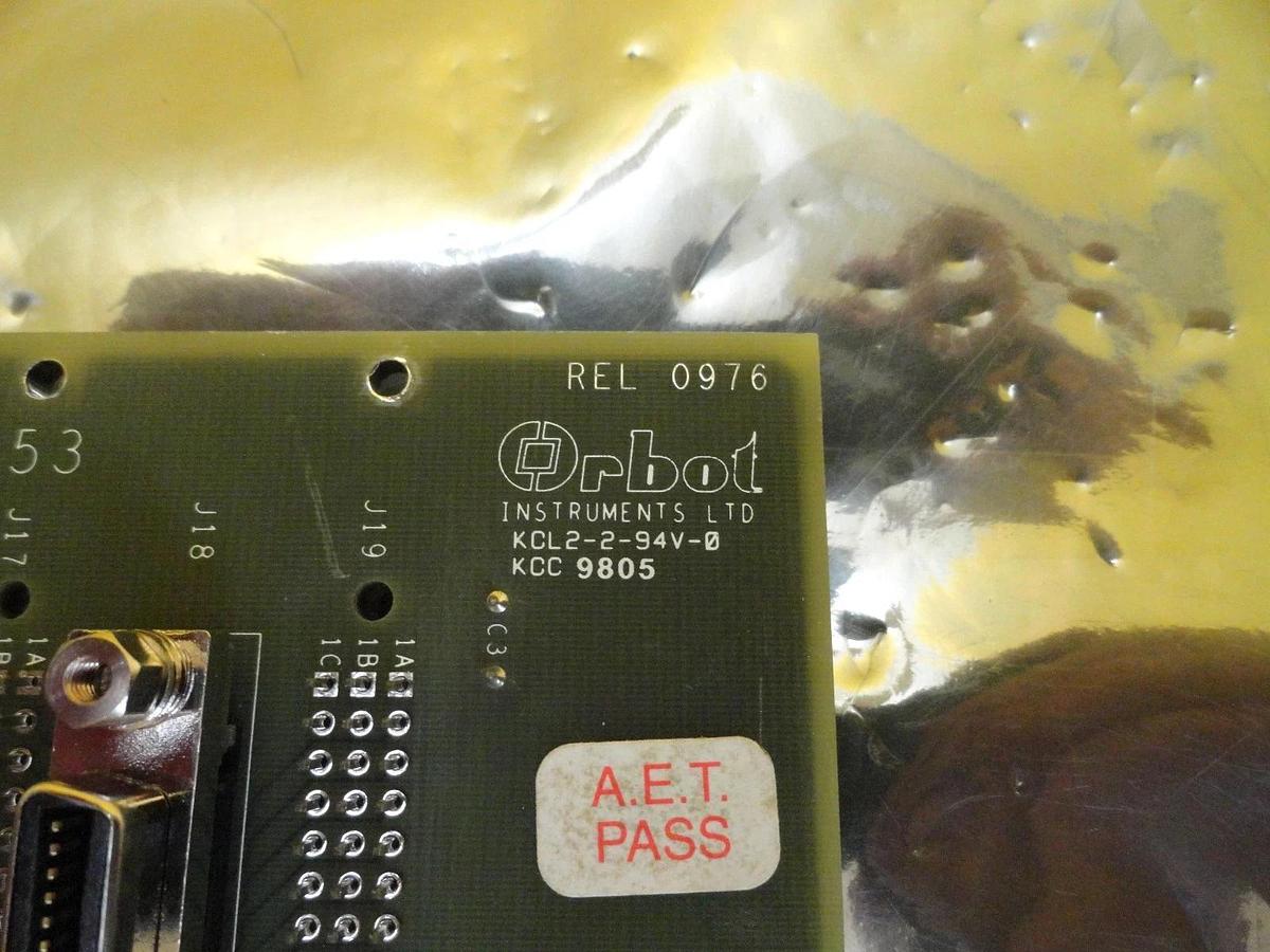 Used Orbot Instruments WF29153 Backplane PCB Board AMAT WF 736 DUO Used Working
