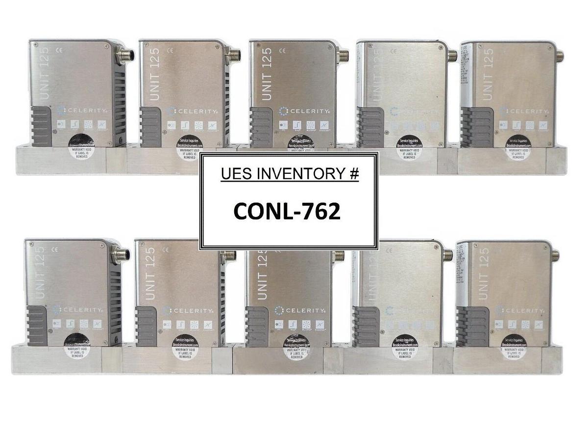 Used Celerity IFC-125C Mass Flow Controller UNIT MFC Reseller Lot of 10 Ar N2 Working