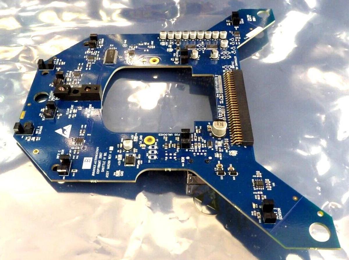 Used Brooks Automation 148298 Shuttle IV BD. PCB Board 148299 Working Surplus