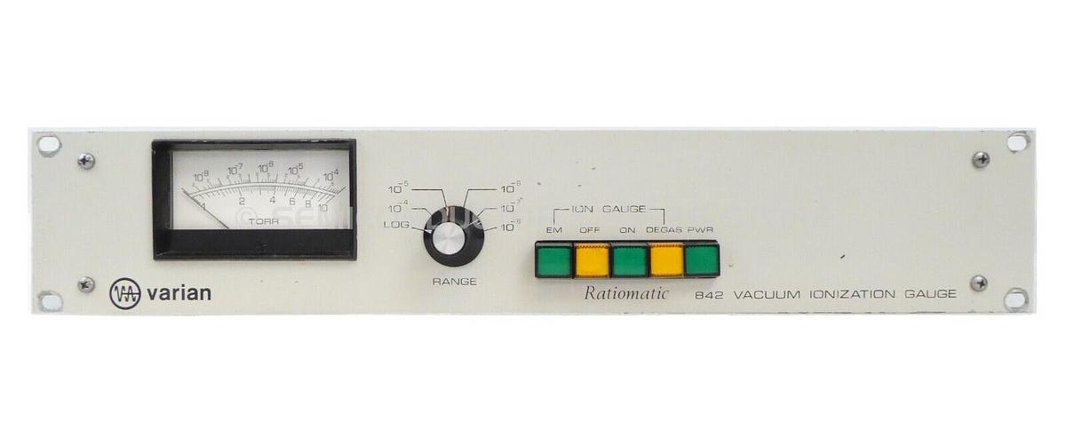 Refurbished Varian Semiconductor F6323001 842 Vacuum Ionization Gauge Controller Refurbished