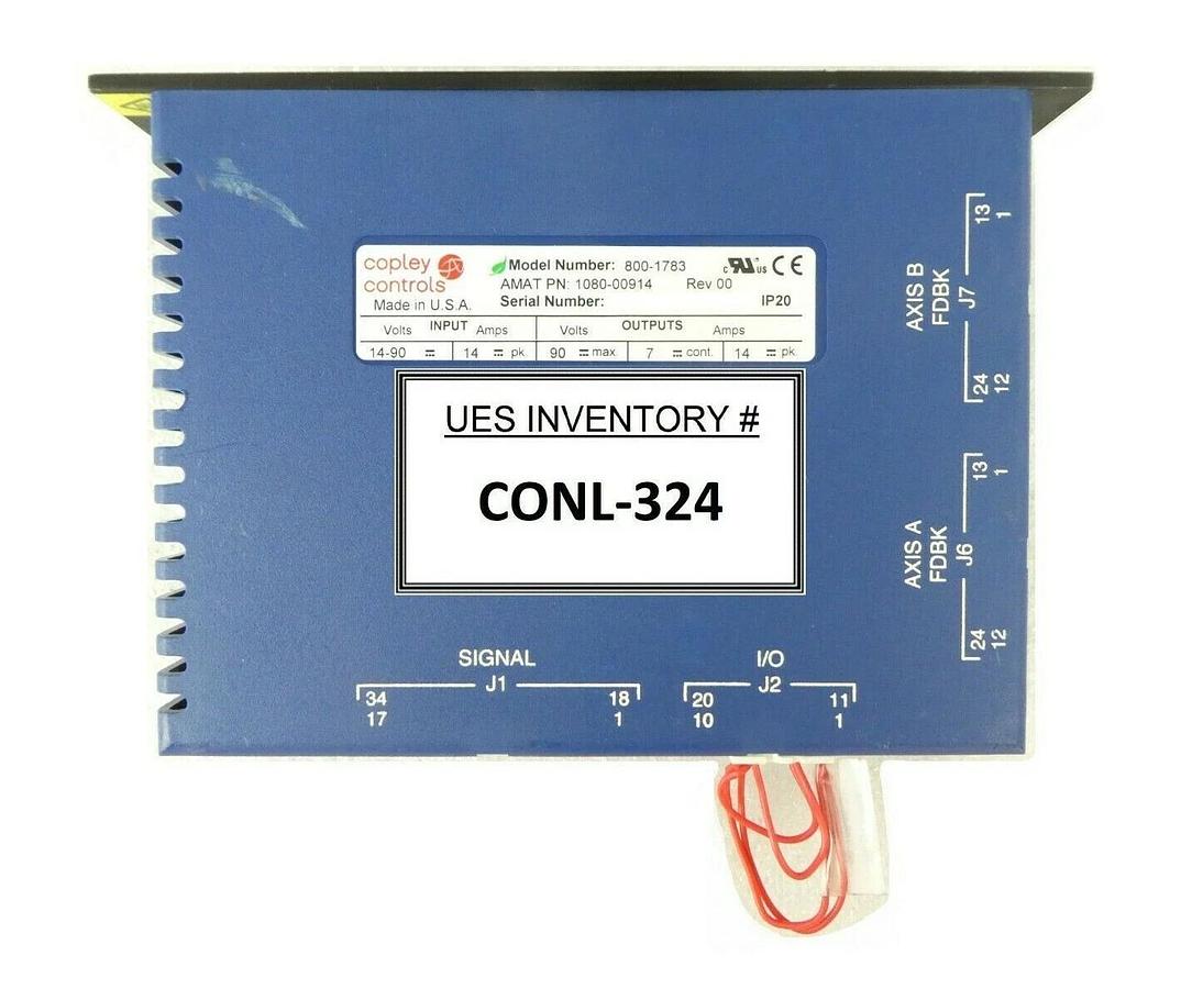 Used Copley Controls 800-1783 Accelnet Plus 2-Axis AMAT Applied Materials 1080-00914
