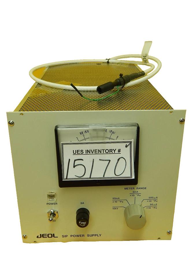Used JEOL IPC20 Gun SIP Power Supply JEM-2010F TEM Microscopy System Working