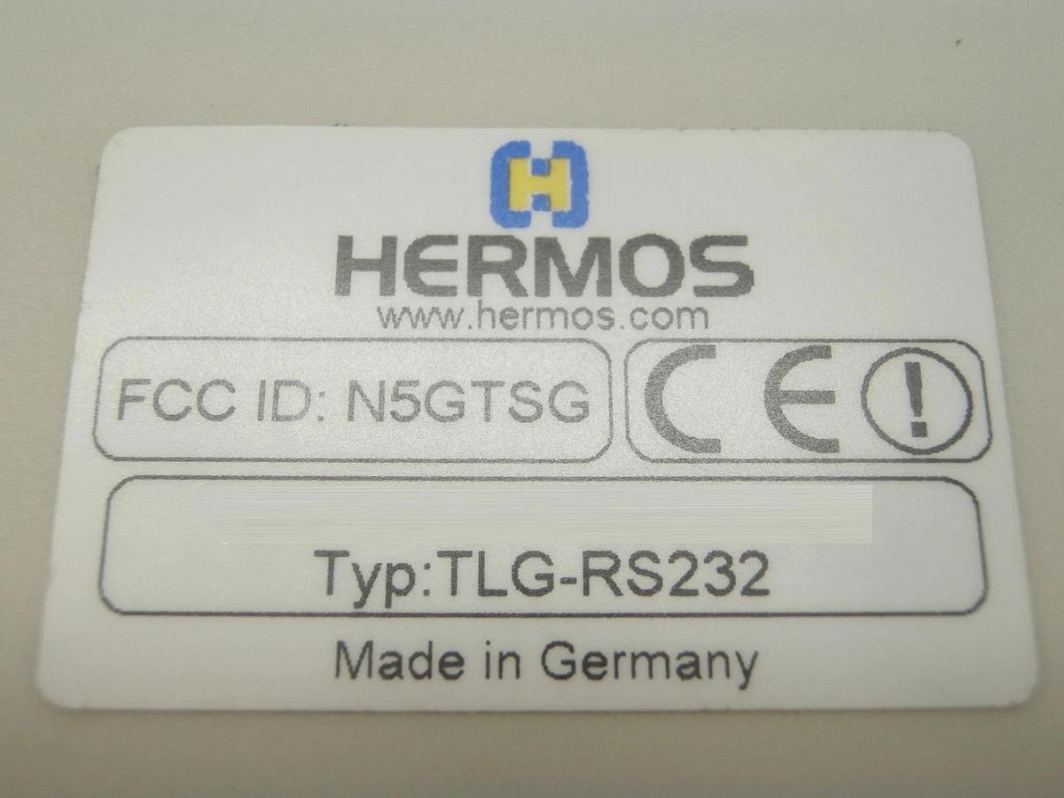 Used Hermos TLG-I1-1000-S0-00EB Transponder Set with Antenna ANT-ID2-INFIXR6 Spare