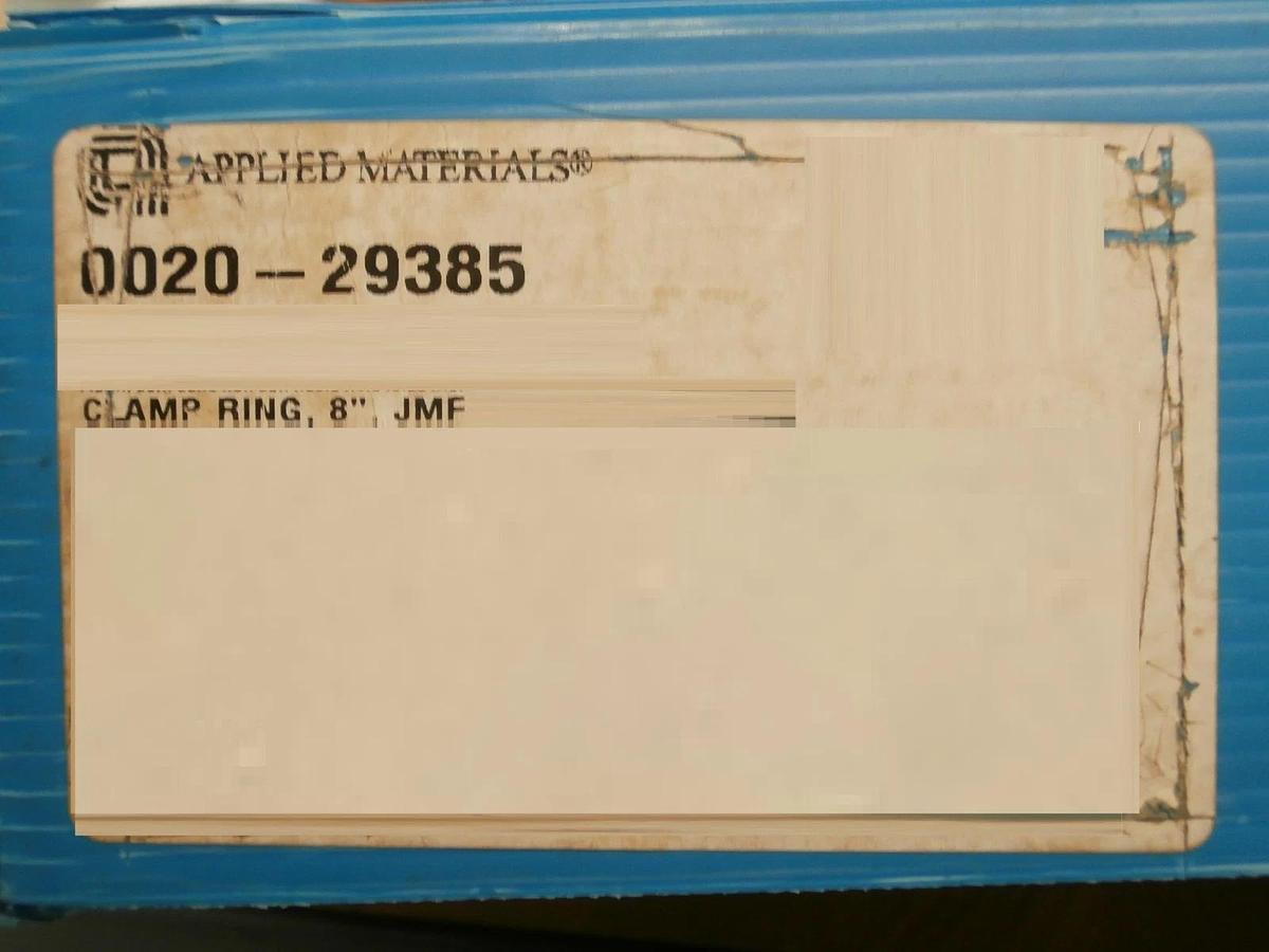 Refurbished AMAT Applied Materials 0020-29385 8" 200mm Clamp Ring JMF Refurbished