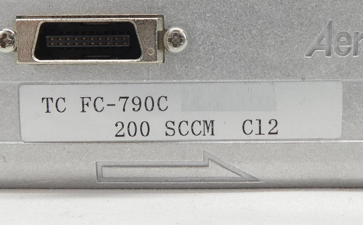 Aera TC FC-790C Mass Flow Controller MFC 200 SCCM Cl2 Lam 797-00514-505 New