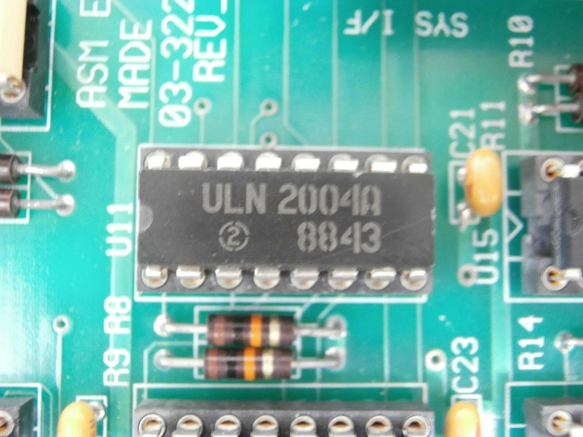 Used ASM 03-322678C01 Epitaxy Auxiliary Interface PCB 16-322679C01 Working Surplus