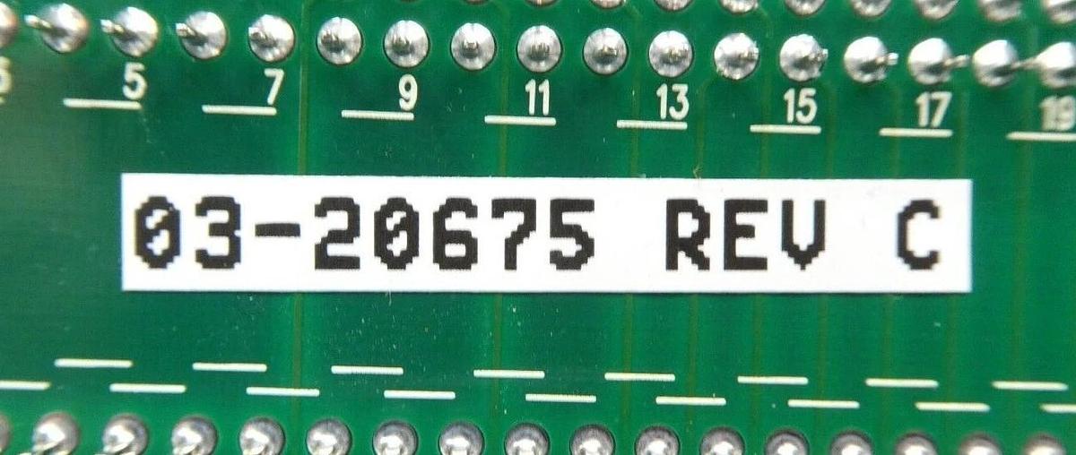 Used ASM Assembly Automation 03-20675 Backplane PCB Rev. C Working Surplus