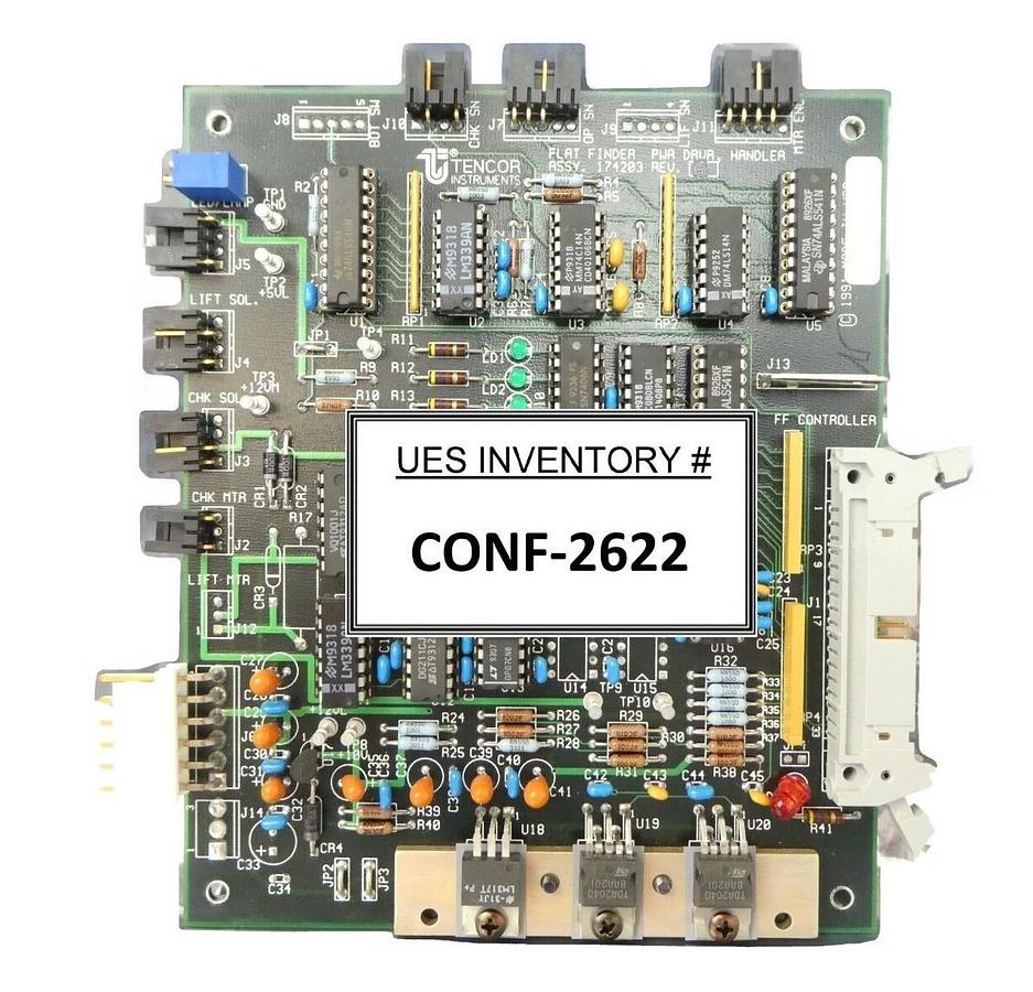 Used Tencor Instruments 174203 Flat Finder Power Driver Handler PCB P-2H Working