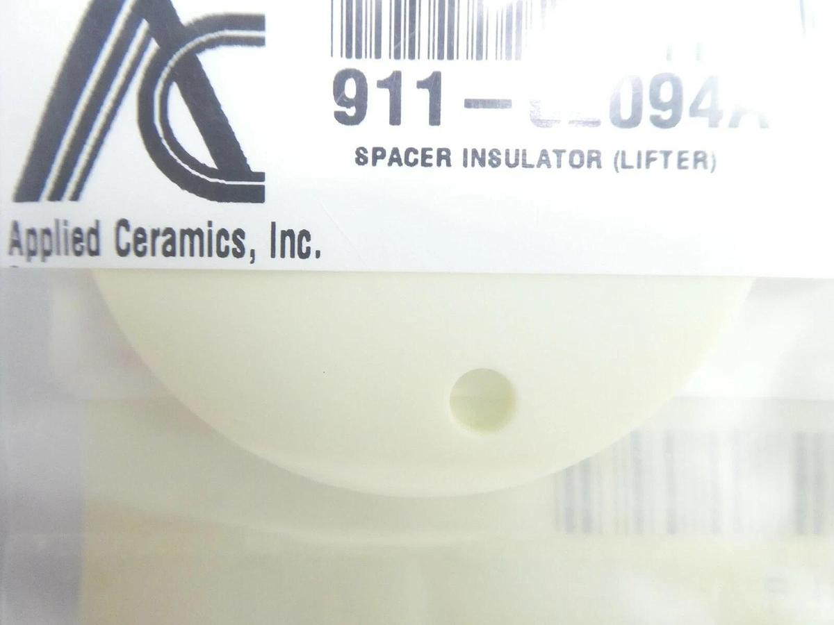 Applied Ceramics 911-02094A Spacer Insulator (Lifter) Lot of 16 New Surplus