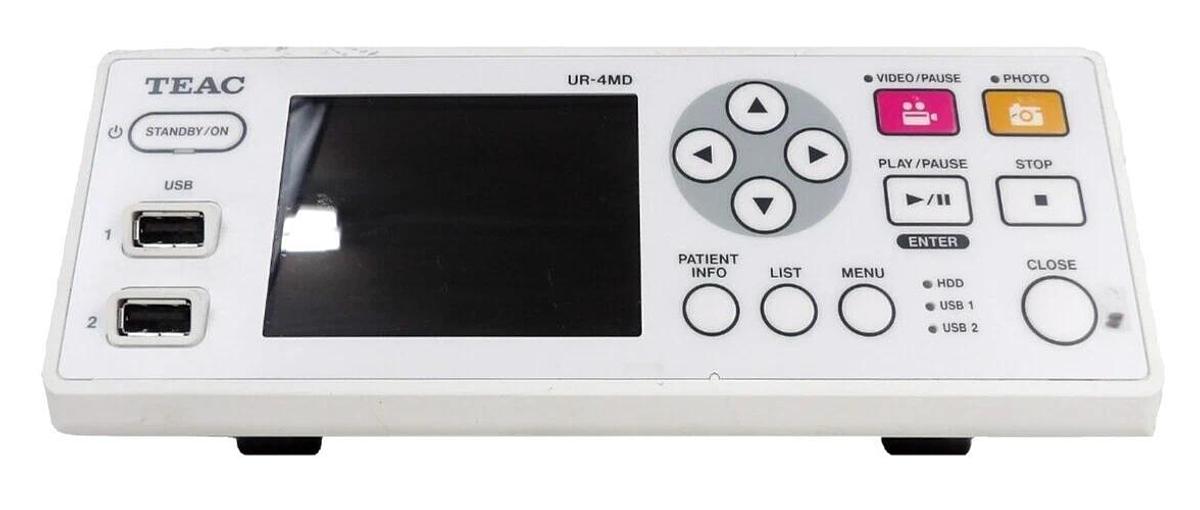 Used TEAC 04907034602001 High-Definition Digital Video Recorder UR-4MD Working Spare