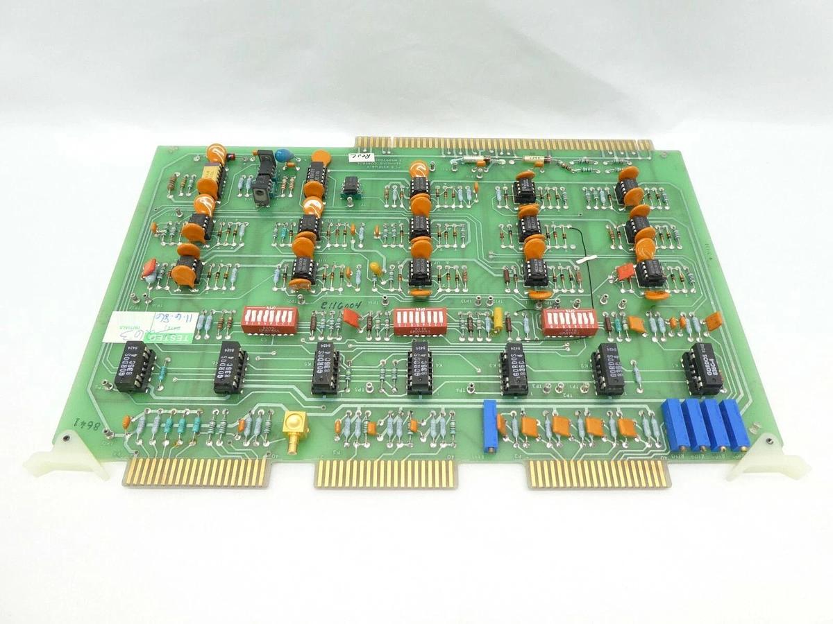 Used Varian Semiconductor VSEA E-H5997001 Beam Line Control PCB Card Rev. C Working