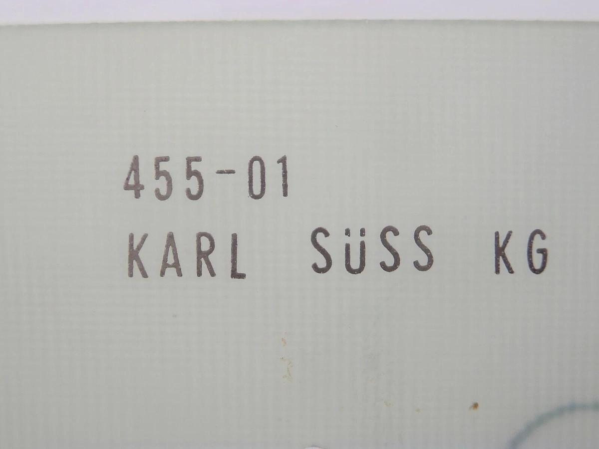 Used Karl Suss 455-01 PCB Card MJB 55 Wafer Mask Aligner Working Surplus