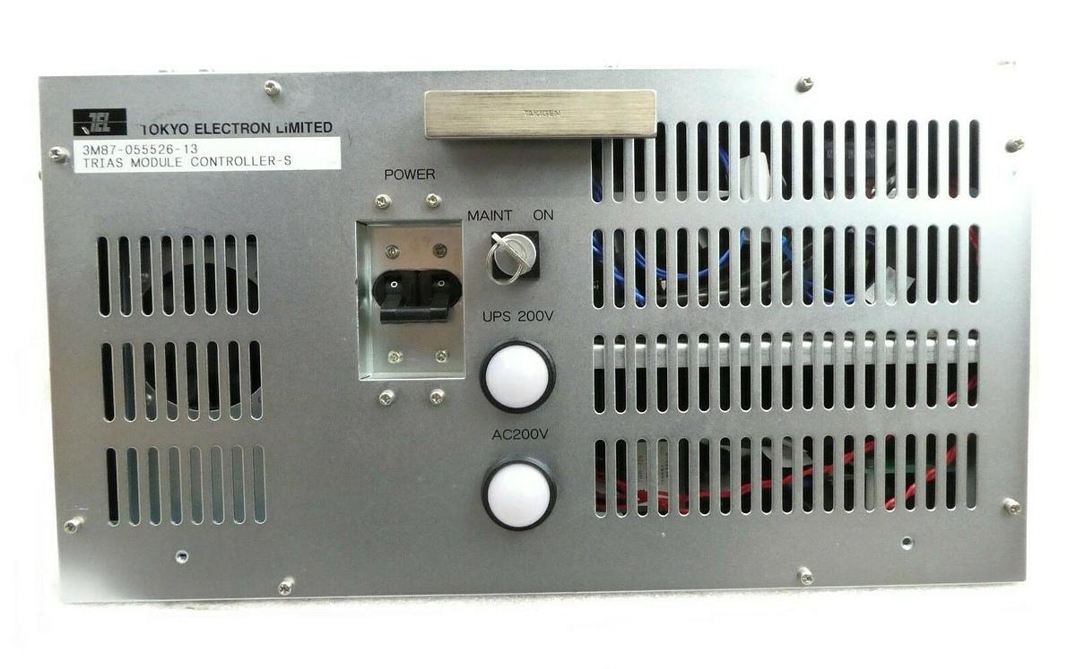 Used TEL Tokyo Electron 3M87-055471-11 Trias Module Controller-S 3M80-002347-11 Spare