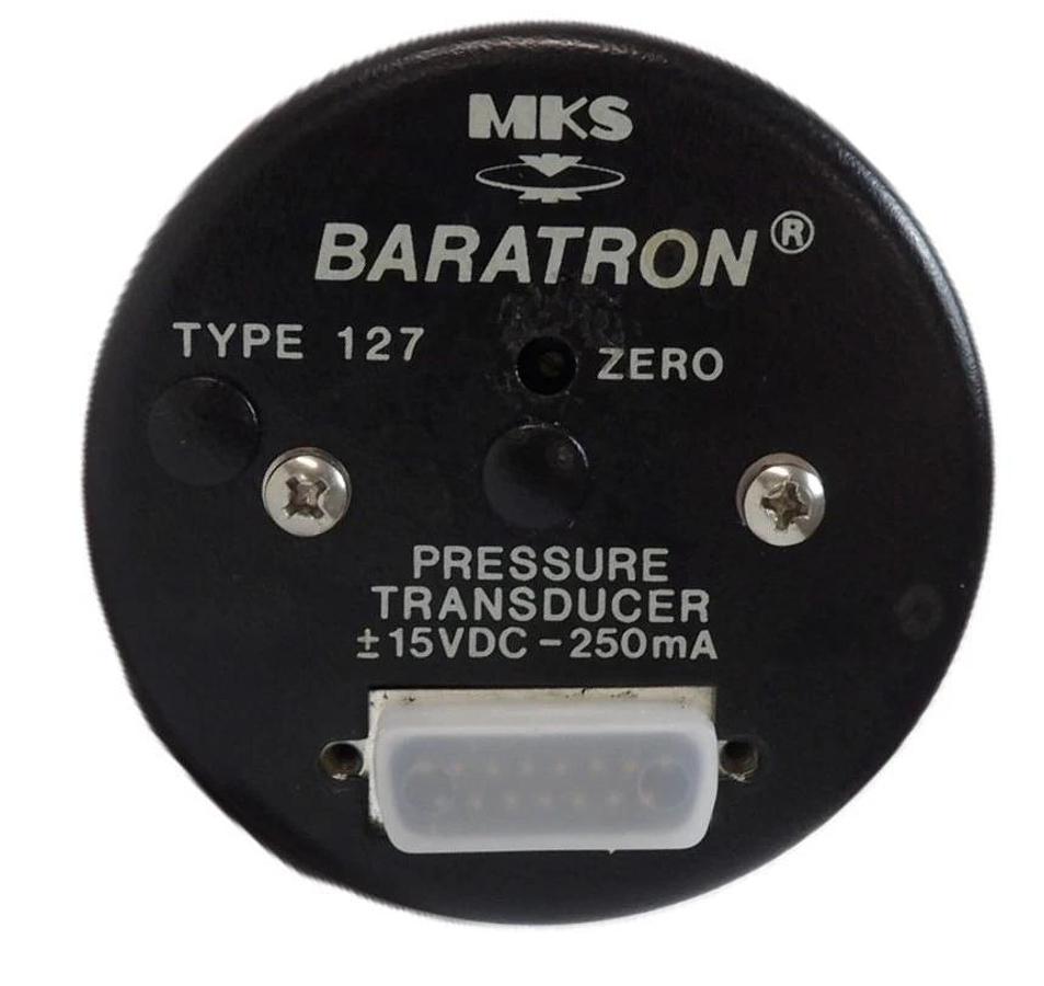 Used MKS Instruments 127AA-00001B Baratron Pressure Transducer Working Surplus