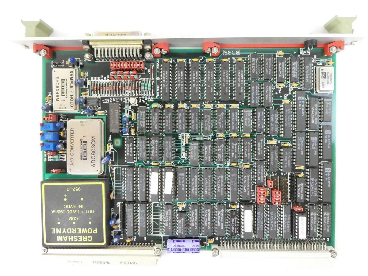 Used Burr-Brown MPV952-2 Processor VMEBus PCB Card Varian 108999001 Working Surplus