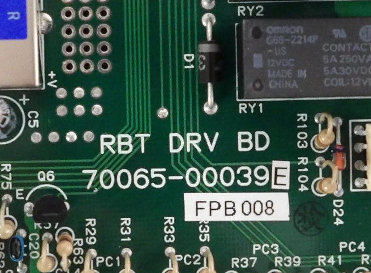 Used ASM International 70065-00039E Robot Driver Board PCB New Surplus