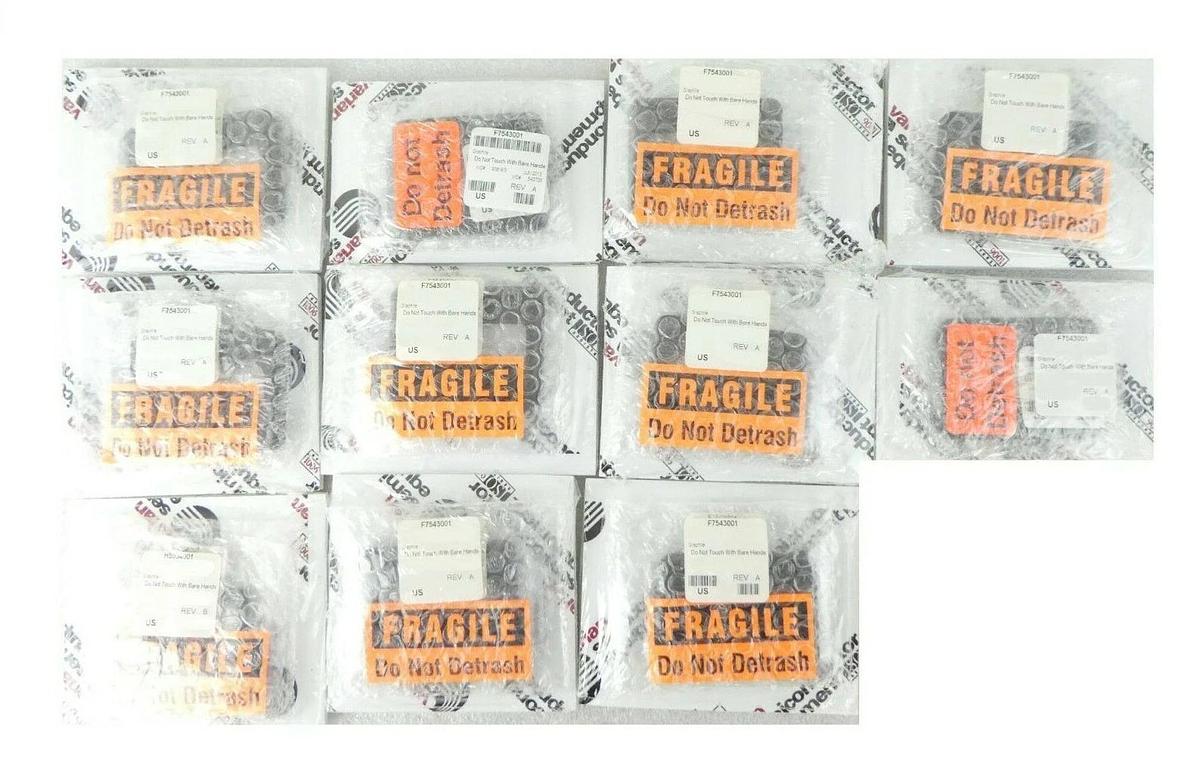 Varian Semiconductor Equipment F7543001 Graphite Entrance Aperture Lot of 11 New