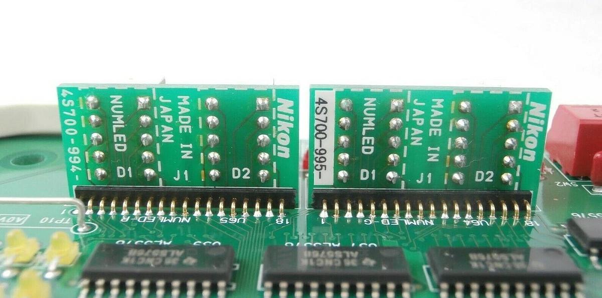 Used Nikon 4S018-750 I/O PCB Card SPIOX4 4S700-994 4S700-995 NSR-S307E Working