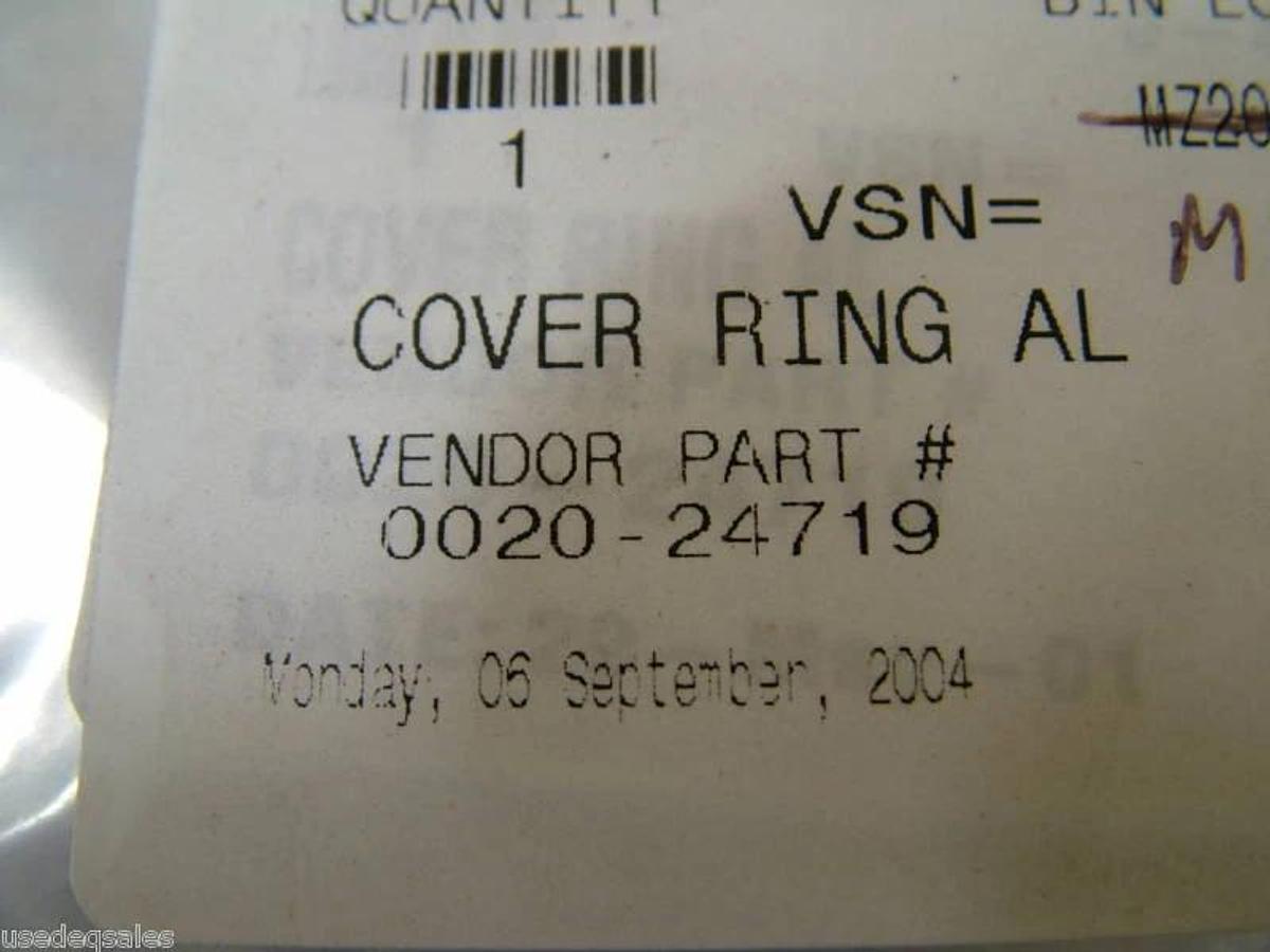 Refurbished AMAT Applied Materials 0020-24719 200mm Cover Ring AL 233-3889-52 Refurbished