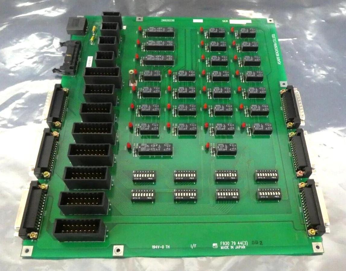 Used Asahi Kogyosha F930 79 44(3) I/F Interface PCB 36020230 Nikon NSR-S307E Working