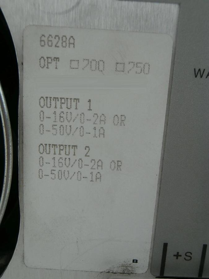 Used HP Hewlett-Packard 6628A System DC Power Supply Tested Working