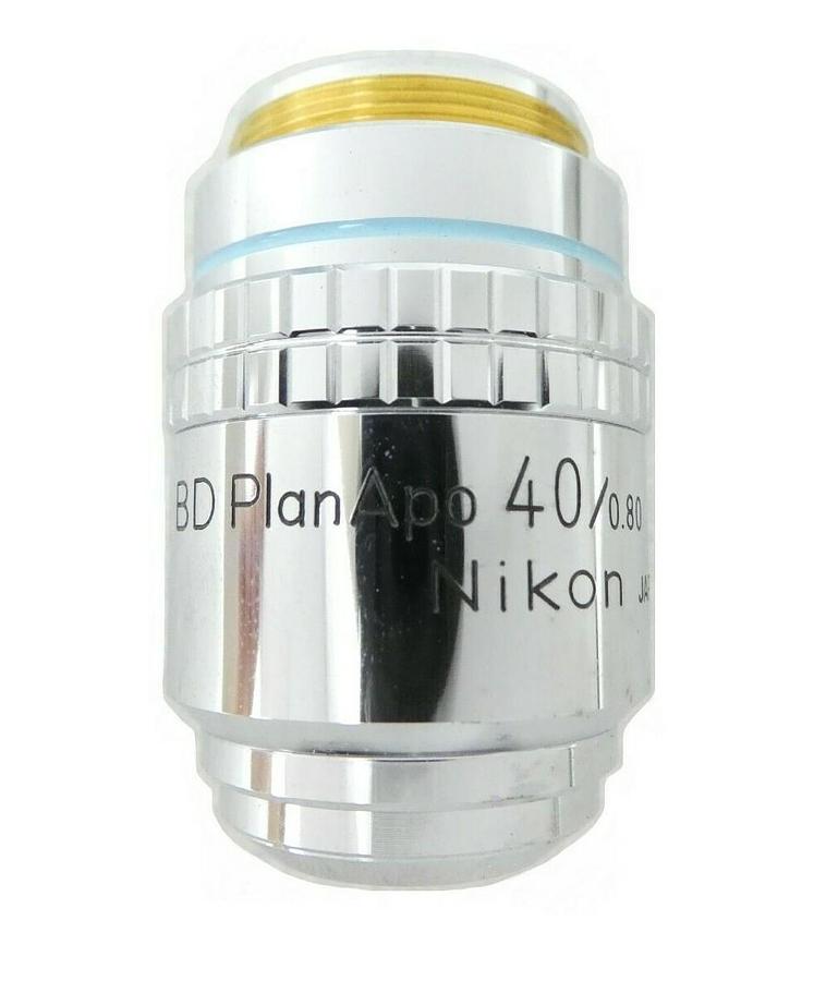 Used Nikon Precision BD PlanApo 40/0.80 Microscope Objective 210/0 Working Surplus