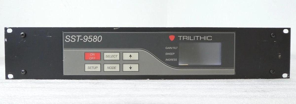 Used Trilithic SST-9580 Return Path Analyzer Reseller Lot of 2 Untested Surplus