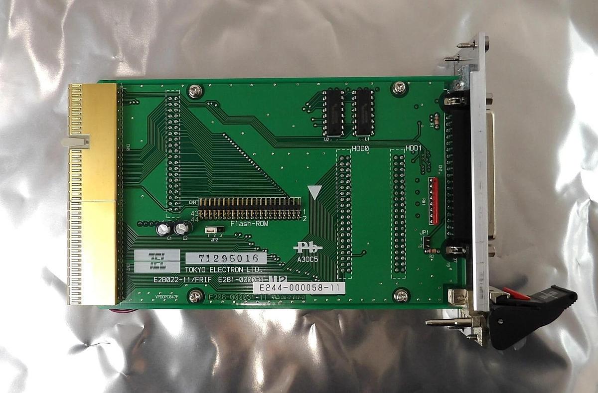 Used TEL Tokyo Electron E281-000031-12 FDD HDD PCB Card E2B022-11/FRIF ECC2 Working