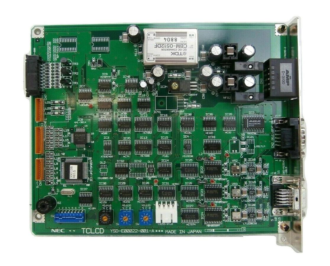 Used NEC YSD-E00022-001-A LCD Display Panel PCB TCLCD TEL Tokyo Electron P-8 Working