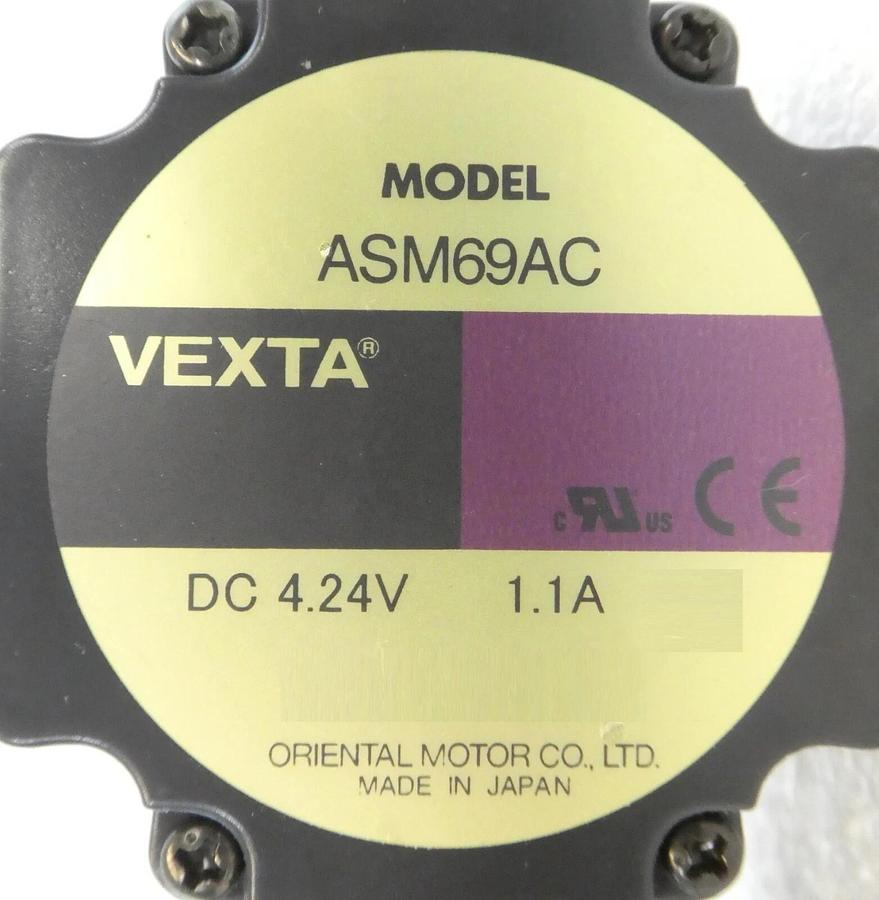 Used Oriental Motor ASM69AC DC Servo Motor VEXTA Reseller Lot of 4 Working Surplus