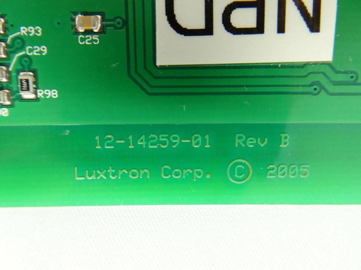 Used Luxtron 11-14259-01 Thermo Board PCB TEL Tokyo Electron 2L51-000013-V1 Spare